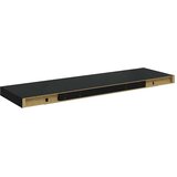  Plutajuća zidna polica visoki sjaj crna 80 x 23,5 x 3,8 cm MDF | Eponuda.com
