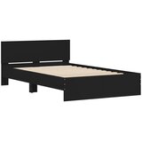  Okvir za krevet s uzglavljem crni 120x190 cm | shoptok.hr