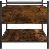  Stolić za kavu boja hrasta 50 x 50 x 50 cm konstruirano drvo | shoptok.hr