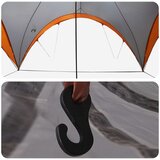  za zabave s krovom Siva i narančasta 500 x 500 x 350 cm | Eponuda.com
