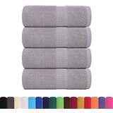  Ručnici za goste FROGN 4 kom. Sivi 30x50 cm 360 g/m² | shoptok.hr