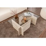 Hanah home sto za dnevnu sobu vetrino travertine | ePonuda.com