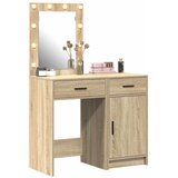 Toaletni stol 2 kom. Smeđa 50 x 41 x 135 cm Konstruirano drvo | shoptok.hr