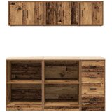  Garažne omare 6 kosa star les inženirski les, (22047565) | Shoptok.si