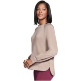 Skechers Puloverji Skechluxe Elevate Crewneck Bež | Shoptok.si
