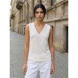 Sinsay Bluza bez rukava s mješaviną viskoze | shoptok.hr