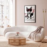 Plakat - Surround Yourself with Positive People 21x30 Crni okvir | shoptok.hr