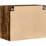 vidaXL Stenska omarica dimljeni hrast 80x42,5x64 cm inženirski les | Shoptok.si