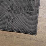  Tepih IZA kratka vlakna skandinavski izgled antracit 240x340 cm | shoptok.hr