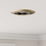  Lampe Set od 12 Mjedena Metal 9 cm Ugradna stropna svjetla | shoptok.hr