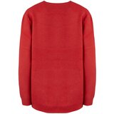 Pri Classic warm thick short LEOILA sweater with button closure | shoptok.hr