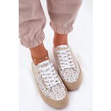 Lee Cooper Patterned Women's Sneakers On Platform With Braiding | shoptok.hr