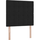  s madracem i skladištem Crna 90 x 190 cm Baršun | shoptok.hr