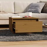  Stolić za kavu boja meda 55 x 56 x 32 cm od masivne borovine | shoptok.hr