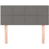  Uzglavlje tamnosivo 90x5x78/88 cm od tkanine | shoptok.hr