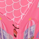 vidaXL Otroški šotor za igranje z 250 žogicami roza 69x94x104 cm | Shoptok.si
