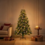  Umjetno božićno drvce s kuglicama 300 LED lampica | shoptok.hr