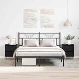  Noćni ormar 2 kom. Crni hrast 40 x 35 x 50 cm Konstruirano drvo | shoptok.hr
