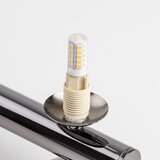  Brilagi - LED luster na sajli MILLA 6xG9/3W/230V crni hrom/bela | Eponuda.com