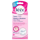 Veet Cold Wax Strips Face for Sensitive Skin 20 pcs | Shoptok.si
