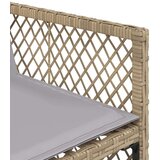  13-dijelni vrtni blagovaonski set od poliratana s jastucima bež | shoptok.hr