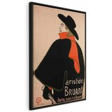  Slika - Aristide Bruant: Dans son cabaret (1 Part) Vertical 80x120 U crnom drvenom okviru | shoptok.hr