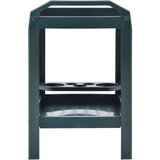 vidaXL Kolica za piće zelena 69 x 53 x 72 cm plastična | shoptok.hr
