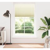  Plisirana zavjesa krem boje 115x200 cm Širina tkanine 114,4 cm Poliester | shoptok.hr