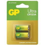  alkalna baterija Ultra Lithium, CR123A, 3 V, 2 kos, B15012U Cene