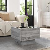  Bočni stolić LED boja hrasta 40 x 40 x 30 cm konstruirano drvo | Eponuda.com