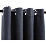  Zavjese za zamračivanje s prstenima 2 kom antracit 140 x 245 cm | shoptok.hr