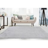 Kayoom PREPROGA Z VISOKIM FLOROM taftano srebrne barve | Shoptok.si