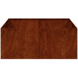  Sadilica boja hrđe 100x100x40 cm od pohabanog čelika | Eponuda.ba