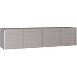 vidaXL Povišena vrtna gredica boja hrđe 320 x 80 x 77 cm čelik COR-TEN | shoptok.hr