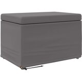  Stolica Siva 61 x 41 x 40 cm Umjetna Koža i Fino Radeći Drvo | shoptok.hr