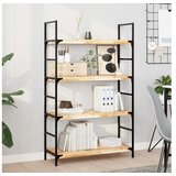 vidaXL Plutajuće police 2 kom 100x30x4 cm od neobrađenog drva bagrema | shoptok.hr