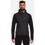 Kilpi Men's fleece sweatshirt VERSAM-M Black Cene