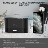 Venisymlis Mini Ultrazvočni Vlažilec Plamenski Difuzor Arome, (22060961) | Shoptok.si