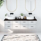  Kopalniški pult temno siv 180x60x6 cm obdelan trden les | Shoptok.si