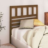  Posteljno vzglavje medeno rjavo 81x4x100 cm trdna borovina, (20648269) | Shoptok.si
