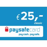  Paysafecard darilna kartica za 25 EUR Cene