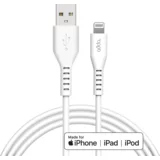 ADDAtech Kabel ADDA USB-304-WH, Fusion Charge+Data, MFI, USB-A na lightning, 2.4A, Premium TPE, 1m, bijeli