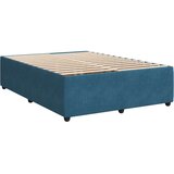 vidaXL Krevet s oprugama i madracem plavi 140x190 cm baršunasti | shoptok.hr
