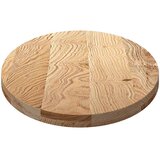 Stolna Mizna plošča 120x60x4 cm trdna hrastovina ovalna, (5000268967) | Shoptok.si
