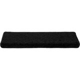  Prostirke za stepenice 10 kom 65x21x4 cm Crne s pravokutnim rubom | shoptok.hr