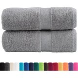 Premium ručnici za pranje SOLUND 2 kom. sive 30x30 cm 600 g/m² | Shoptok.si