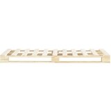 vidaXL Okvir za krevet od paleta od masivne borovine 120 x 200 cm | shoptok.hr