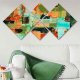 Wallity slika 4MDF3418090, 60x115 cm, 4 dela | ePonuda.com