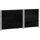  Okviri za palete 3 kom crni 80x60 cm od masivne borovine | Eponuda.ba