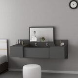 Woody Fashion Stol za šminkanje 100x33x39.1cm Antracit | Eponuda.ba